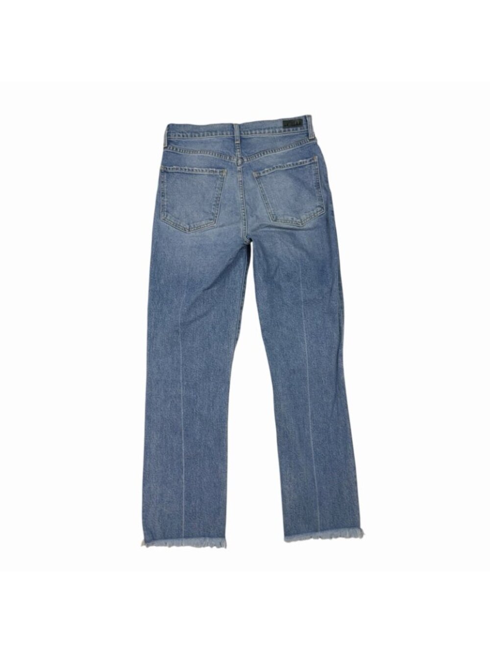 LE JEANS by Charlie Gay Sabine Ankle Straight Size 29 Waist Distressed Raw Hems - Picture 5 of 10